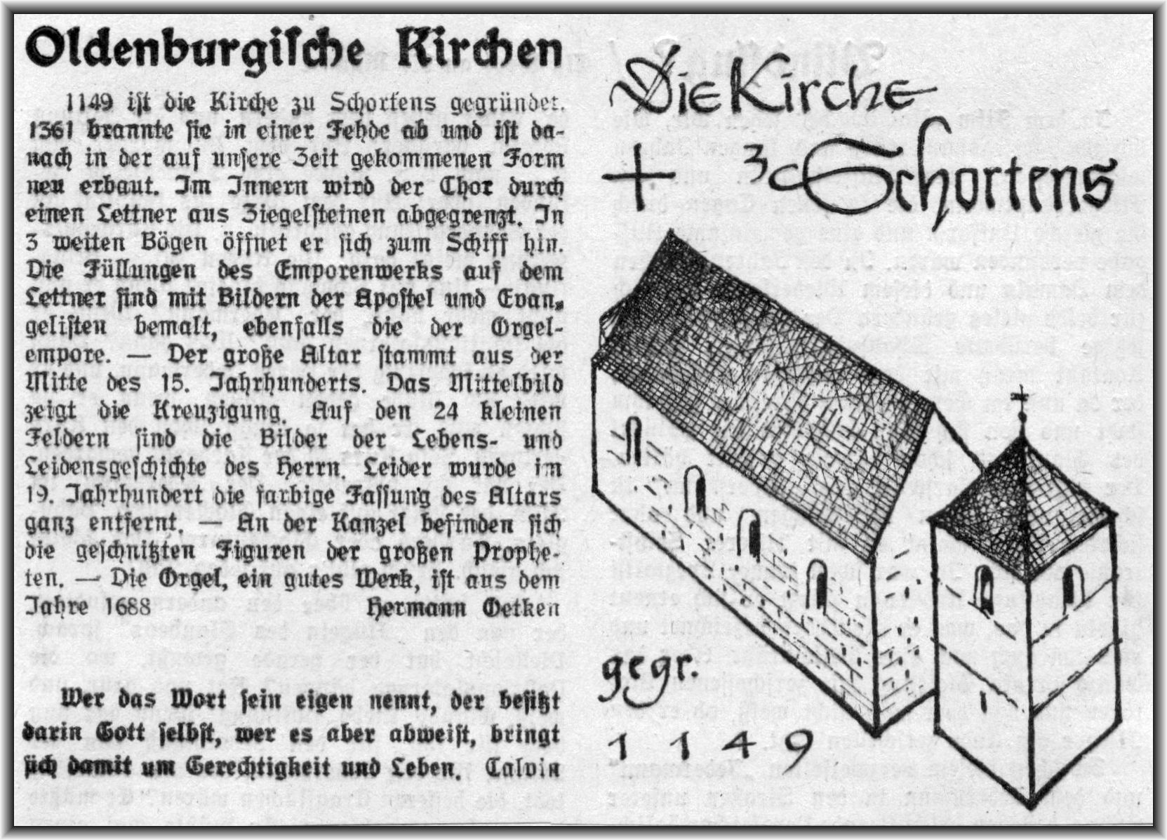 Kirche in Schortens