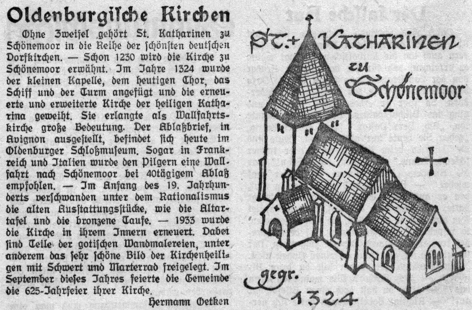Kirche in Schönemoor