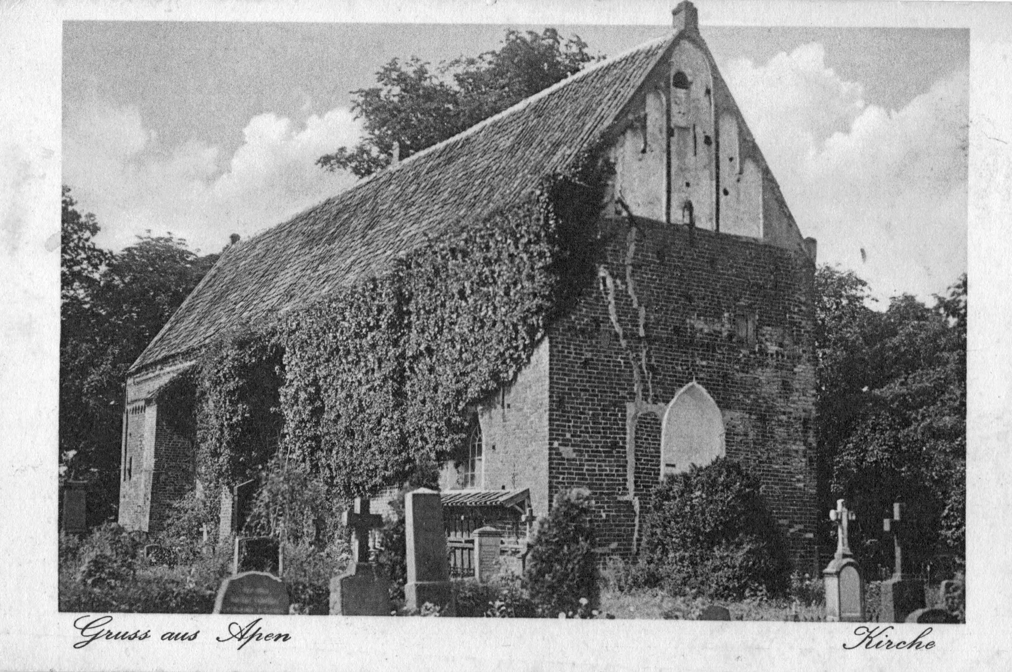 heute: Kirche St. Nicolai um 1930